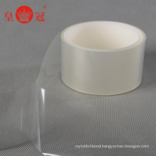 Professional best price acrylic die cut adhesive tape roll clear film rolls double side self adhesive film roll